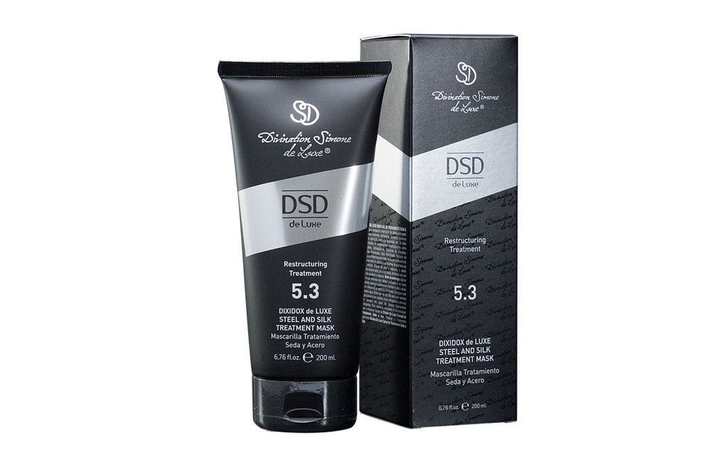 Dsd de luxe STEEL AND SILK TREATMENT MASK 5.3 / Восстанавливающая маска сталь и шёлк дсд де люкс 5.3