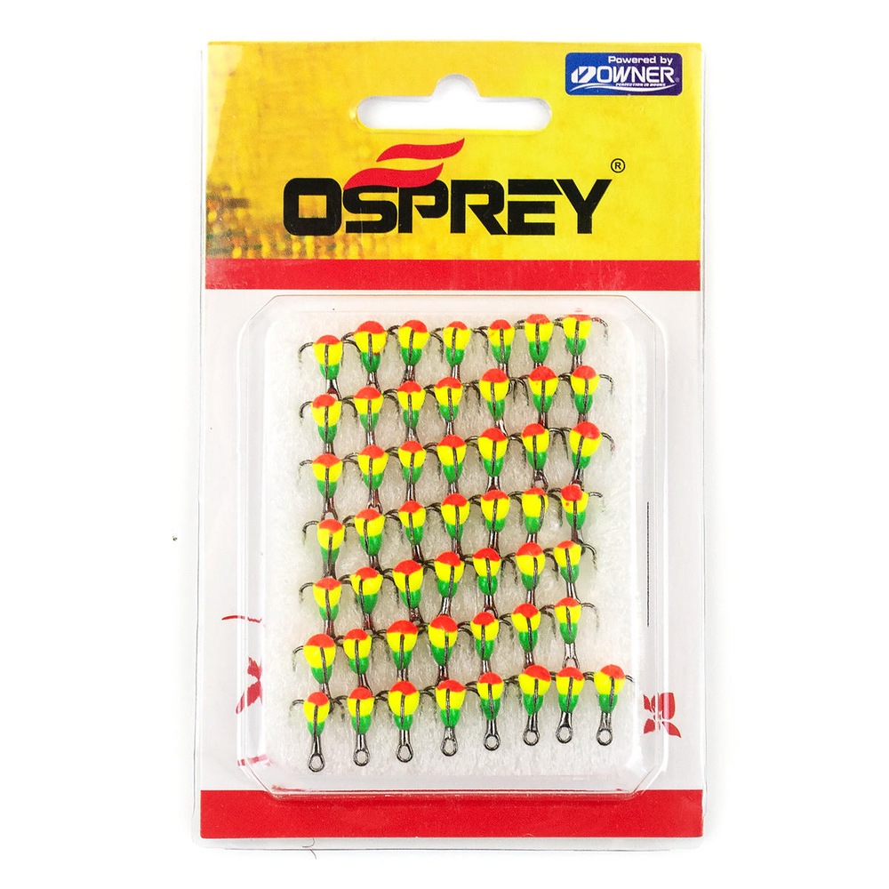 Тройник-капля Osprey Hooks #14 (50шт/уп)