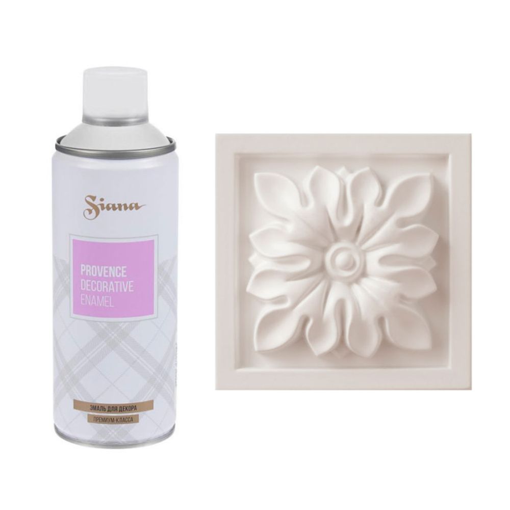 Краска-спрей матовая "Siana Provence" 0,52л (Белый)