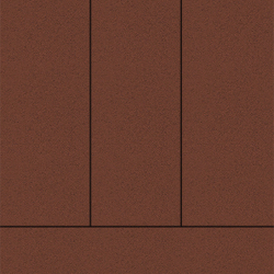 Тротуарная плитка ПРЯМОУГОЛЬНИК 900х300 мм - Стандарт Красный