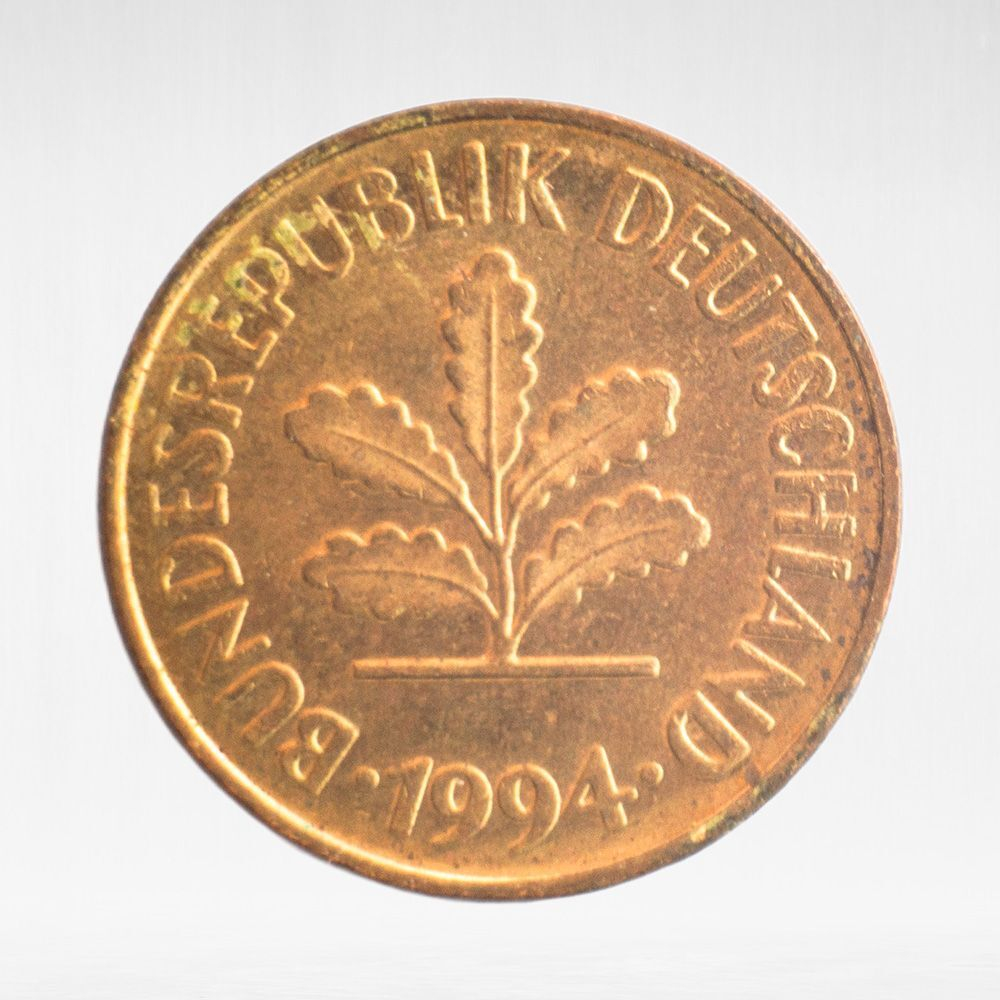 Germany, 5 Pfennigs, 1994, (Berlin Mint - "A"), XF