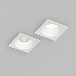 DK2131-WH Встраиваемый влагозащищённый светильник COVE, IP44, до 15 Вт LED, GU10, алюминий, белый