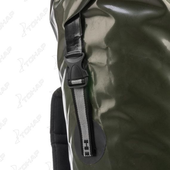 Герморюкзак 60 л (ПВХ, хаки/черный) (HS-GR-60-HB) Helios