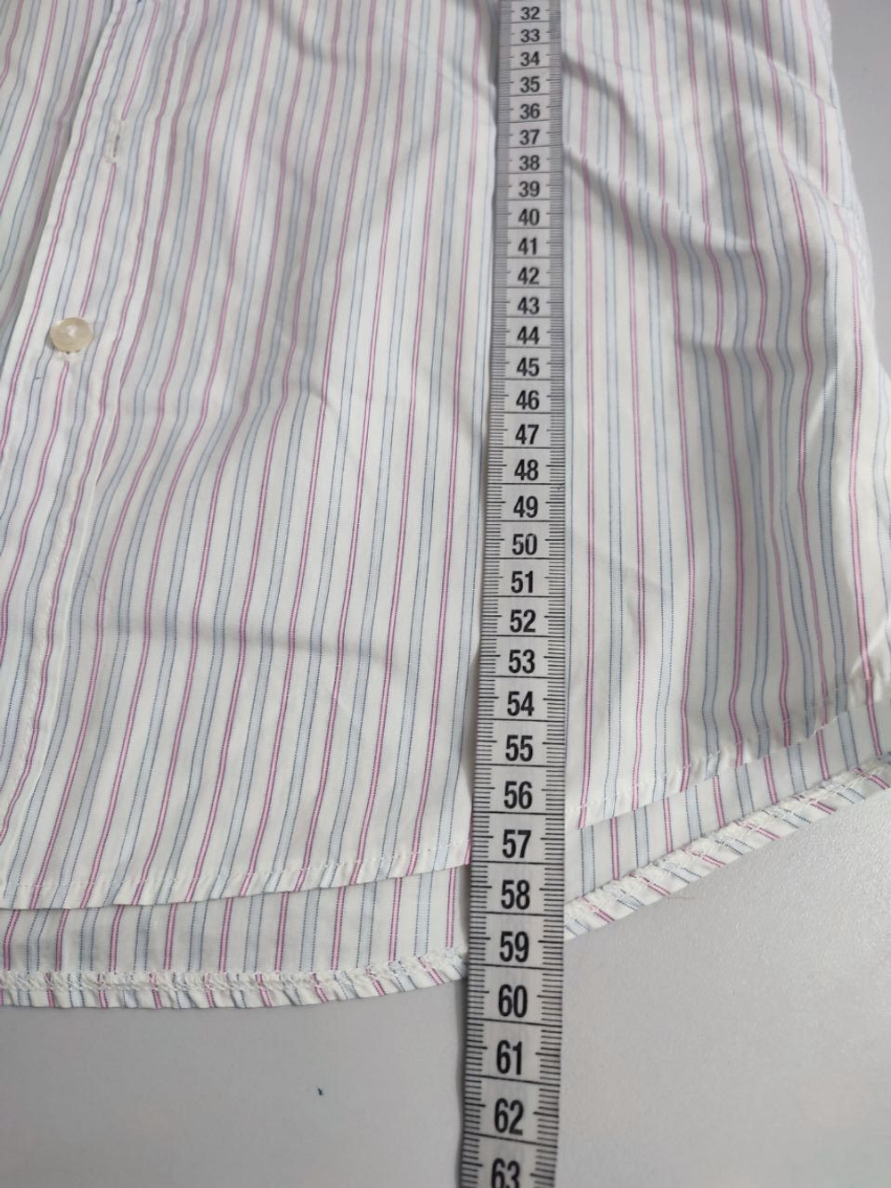 Рубашка в полоску 46 размер
