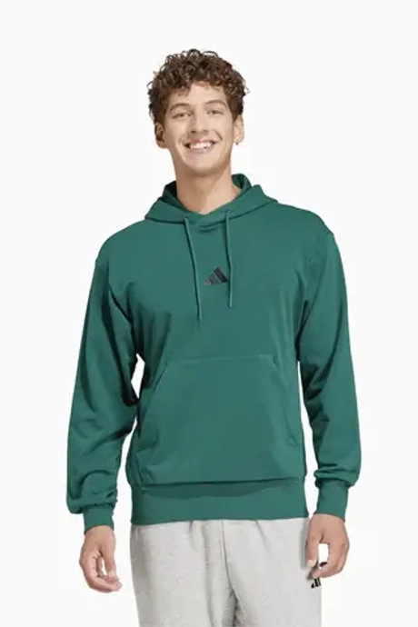 Кофта adidas Feelcozy French Terry HD - зеленый