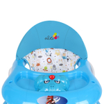 Ходунки "Маленький водитель С", 8 силиконовых колес, муз., игр. (Alis) (синий)