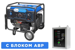 Бензогенератор 6 кВт TSS SGG 6000EHNA Duplex с АВР