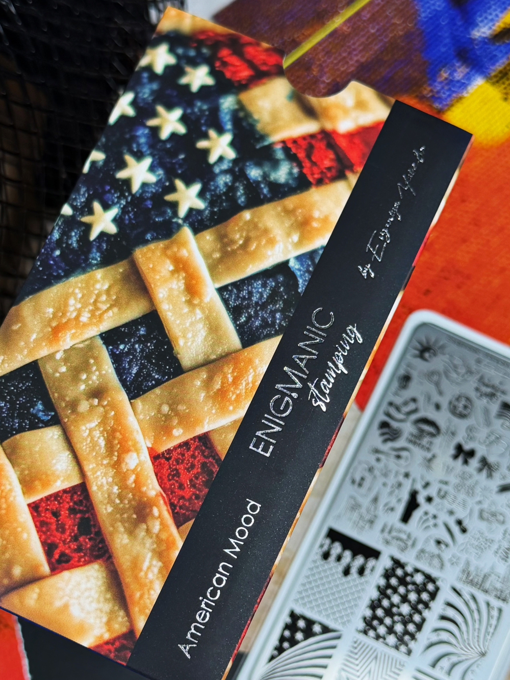 Stamping plate Enigmanic Stamping American Mood