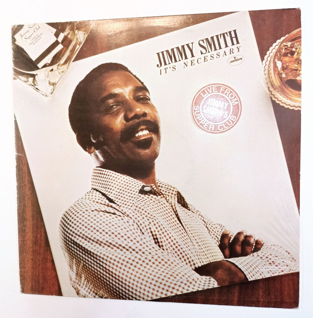 Винтажная виниловая пластинка LP Jimmy Smith Its Necessary (Recorded Live At Jimmy Smiths Supper Club) (Югославия 1978)