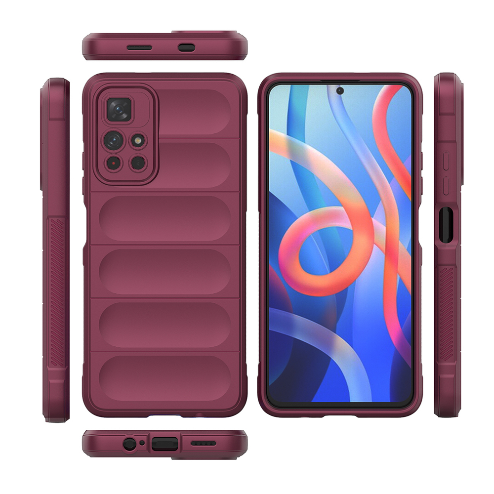 Противоударный чехол Flexible Case для Poco M4 Pro 5G