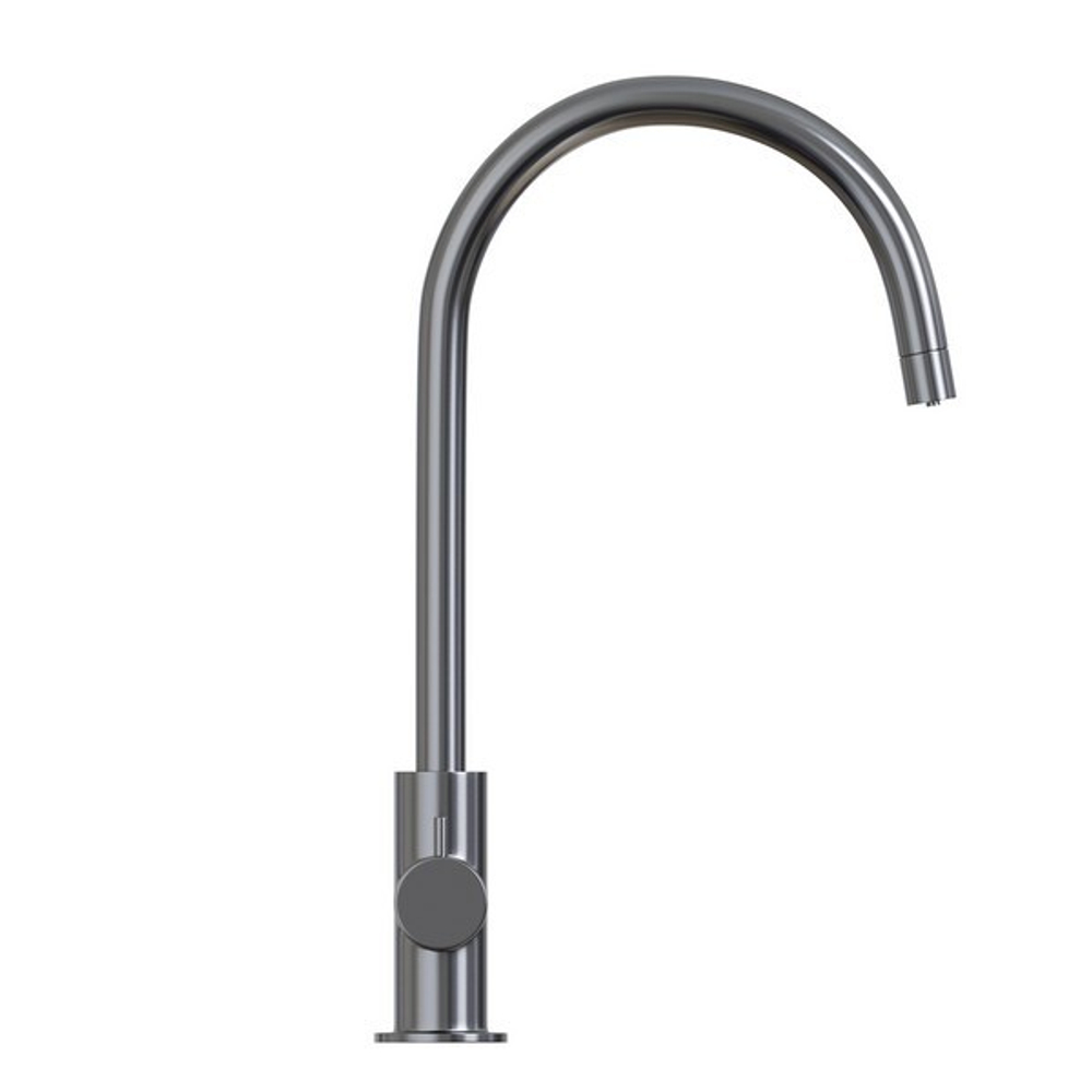 Смеситель для кухни 35k MIXLINE MLSS-03202 СЕРЫЙ  подкл.к фильтру*
