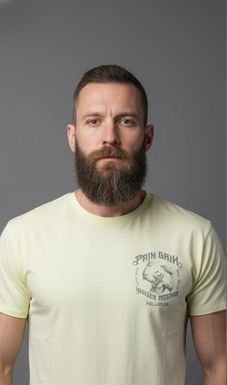 Футболка светло-желтая Yakuza Premium 3909