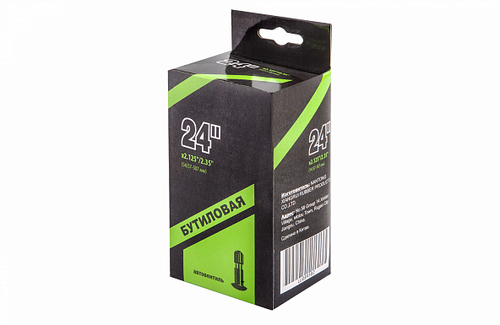 Велокамера 24"x2.125"/2.35" автовентиль NTG, в инд. упаковке