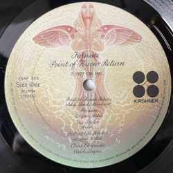 Винтажная виниловая пластинка LP Kansas Point Of Know Return (Japan 1977) (No Obi) Paradox
