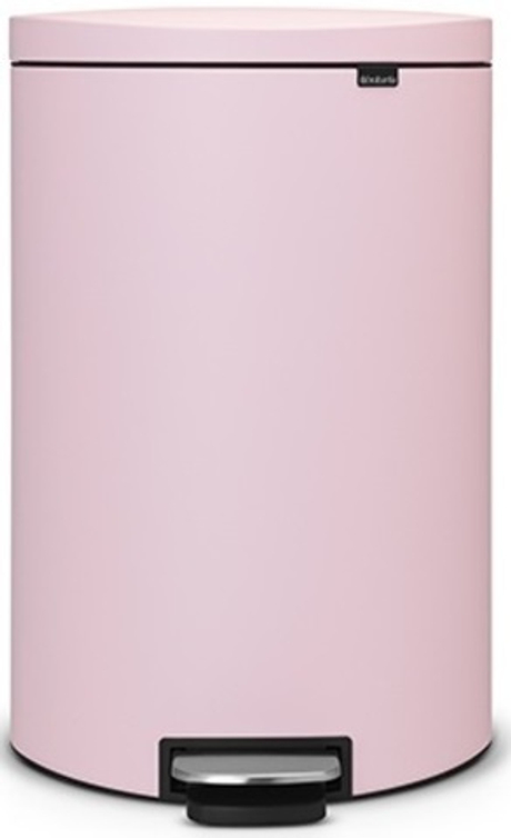 Ведро для мусора Brabantia FlatBack 40л розовое