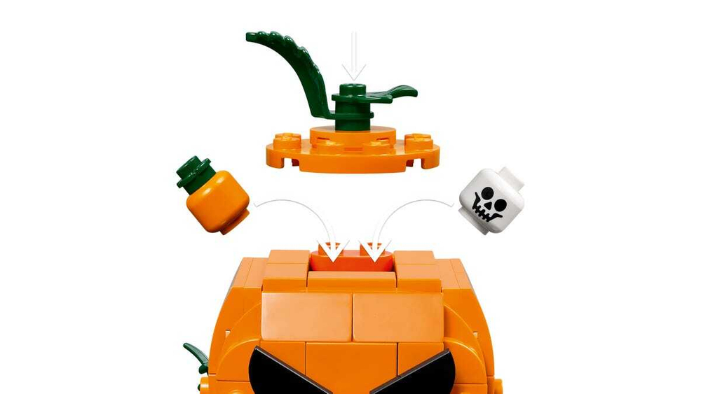 Конструктор LEGO Other 40822 Jack-O'-Lantern Pickup Truck