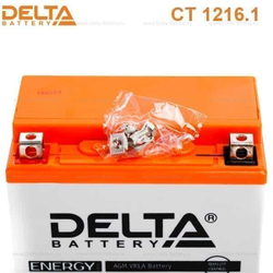 Аккумулятор Delta CT 1216.1 (12V / 16Ah) [YB16B-A, YTX16-BS]