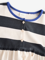 Платье для девочки Next E54-809, Черный, Белый