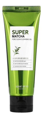 SOME BY MI Очищающий гель для умывания с экстрактом зеленого чая матча - Super Matcha Pore Clean Cleansing Gel, 100мл