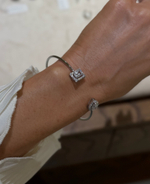 браслет Shine crystal silver