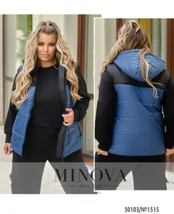 Жилет 1515-джинс Minova