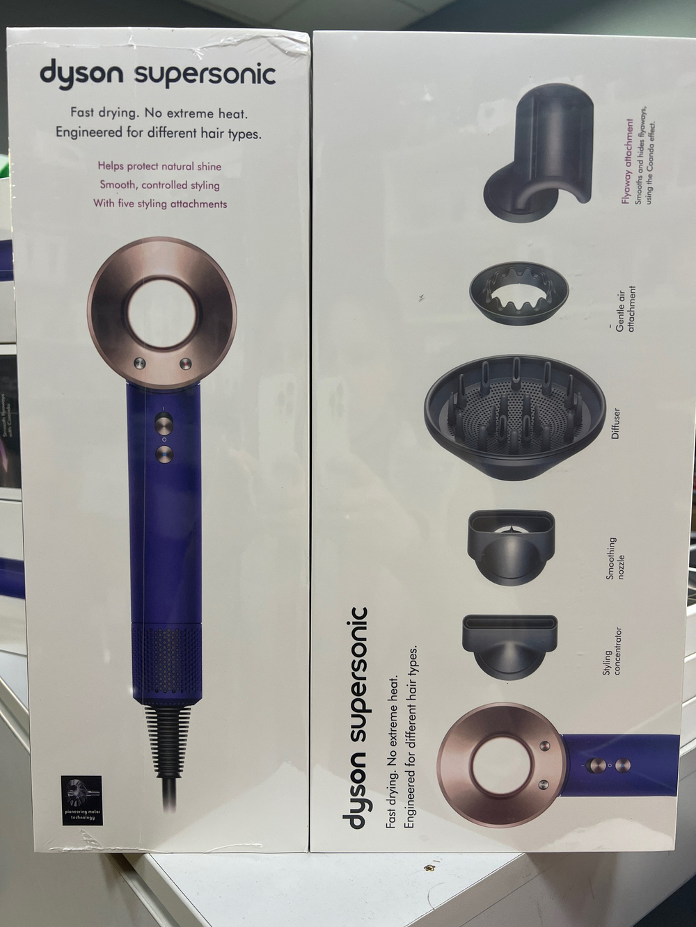 Фен для волос Dyson DS-2 DS04 (фиолетовый)