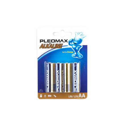 Батарейки Pleomax LR6-4BL Alkaline