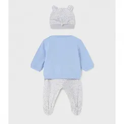 Комплект для мальчика Mayoral Newborn Жираф Светло-голубой