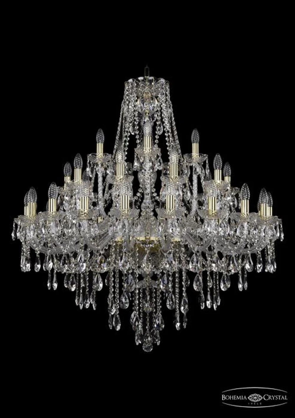 Подвесная люстра Bohemia Ivele 1415/20+10+5/360/G
