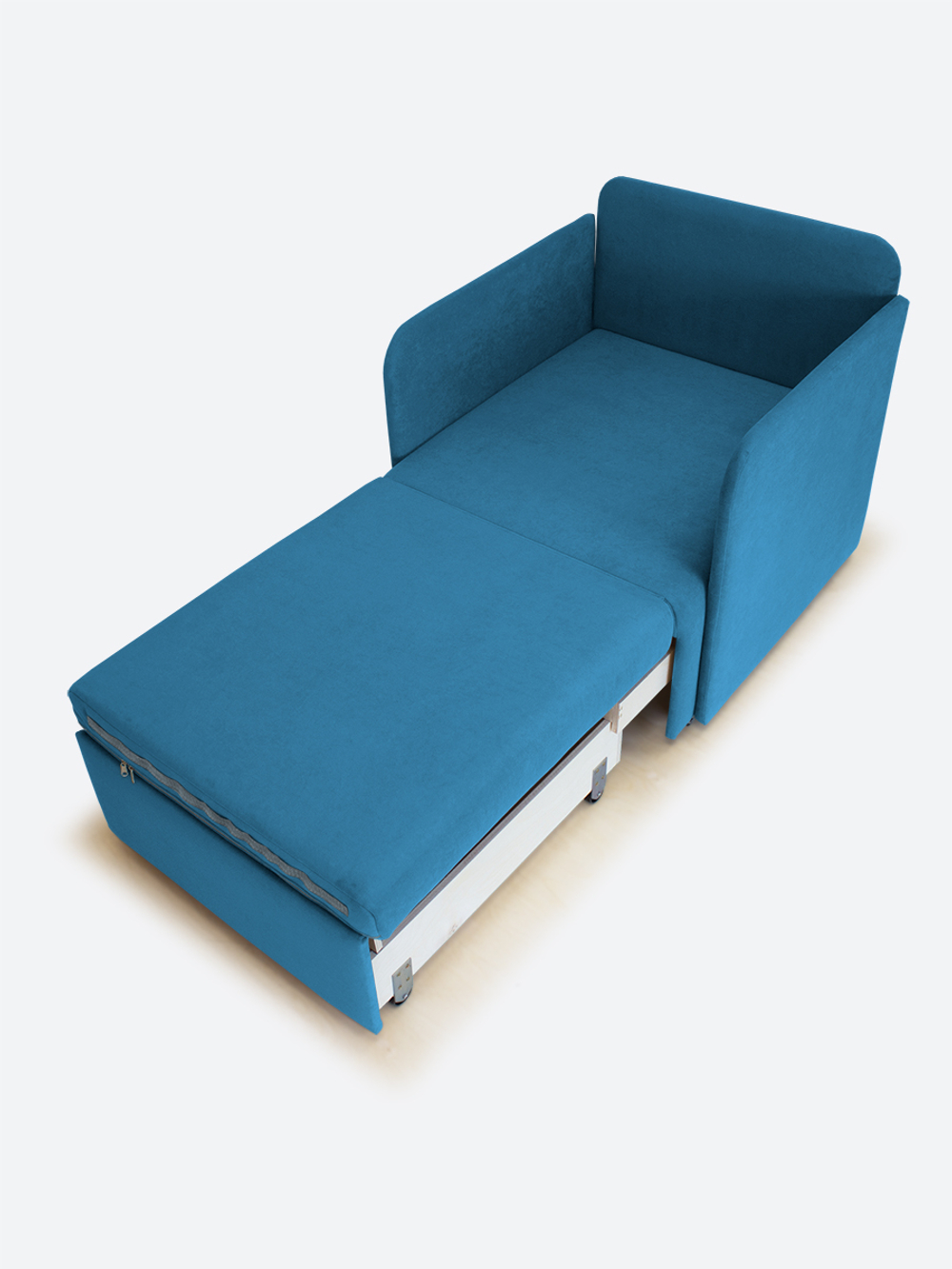 Кресло-кровать "Миник" с подлокотниками, купон Тигр