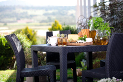 Стол Melody Quatro, коричневый