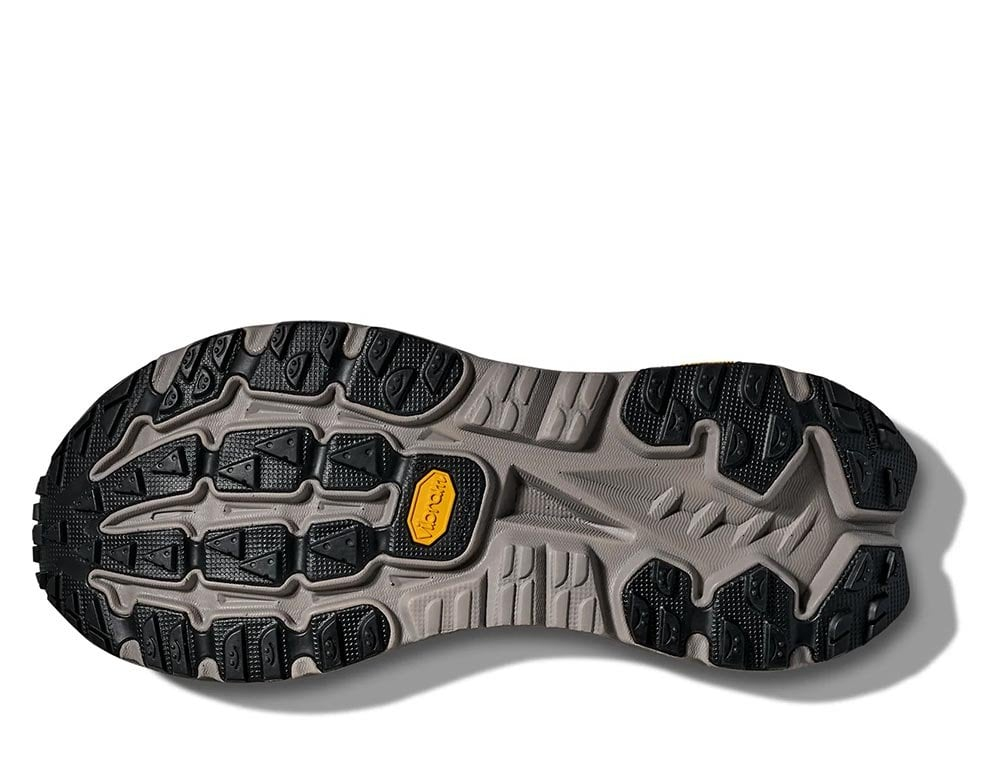 Кроссовки для бега мужские Hoka Mafate X M Серо-медовые