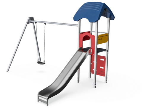 Игровая башня с качелями 2,5 м