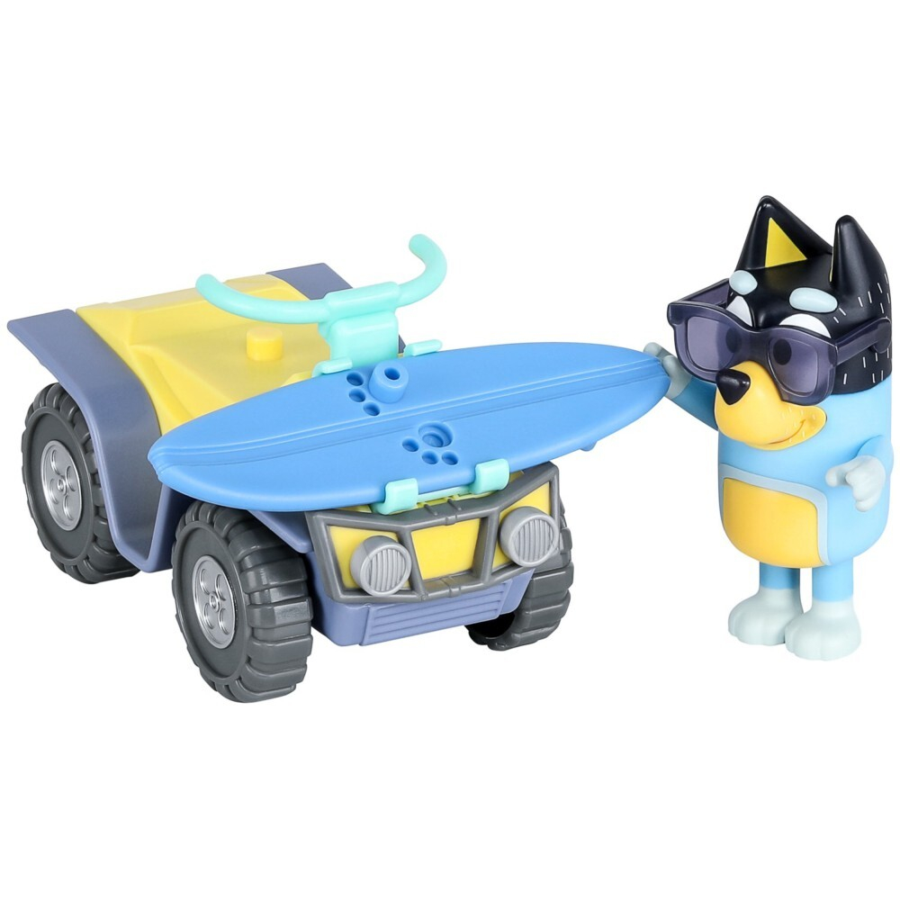 Bluey Blue - Пляжный автомобиль + фигурка собаки BLU17549 / артикул   BLU17549  / GTIN 630996175491