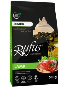 Rufus Junior Сухой корм для щенков Всех пород, с Ягненком