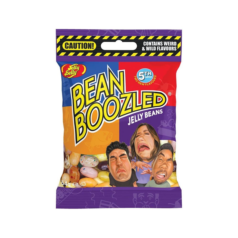 Драже Jelly Belly Bean Boozled  54 гр Пакет (5th,20 вкусов), Таиланд