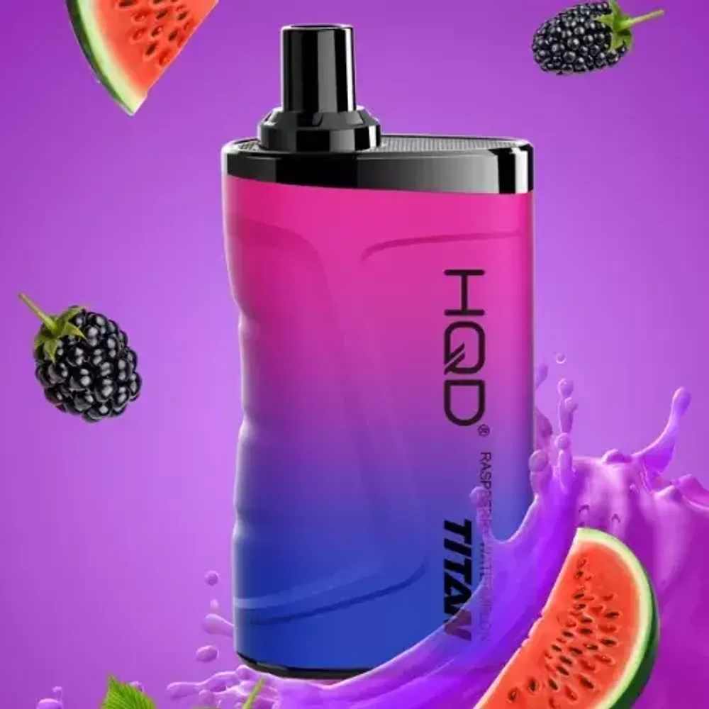 HQD TITAN 7000 - Raspberry Watermelon (5% nic)