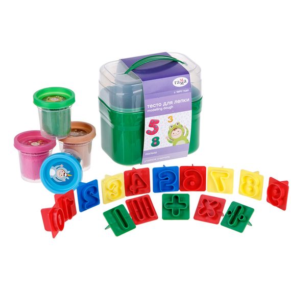 Xəmir lepka üçün Qamma Малыш 4 rəng 240q 302743