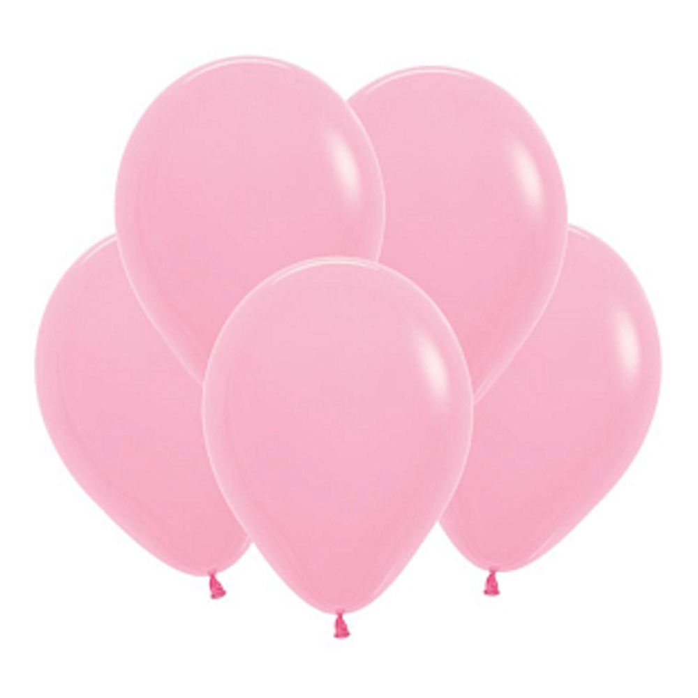 S 10'' Пастель Розовый / Bubble Gum Pink 100 шт.