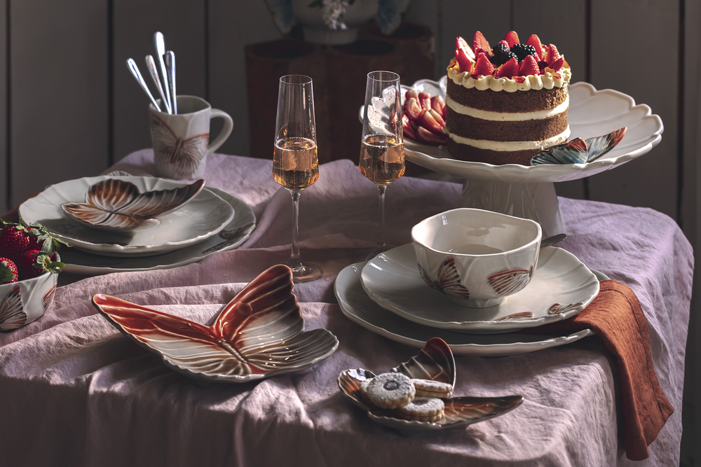 Кружка 300мл Bordallo Pinheiro Облачные бабочки