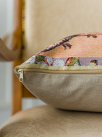 Декоративный гобеленовый чехол для интерьерной подушки Яблоневый цвет 47*47