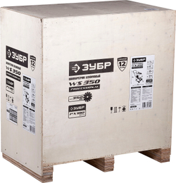 ЗУБР диск 350 мм, 115 мм макс. рез, бензиновый швонарезчик (резчик швов), Профессионал (ЗШБ-350)