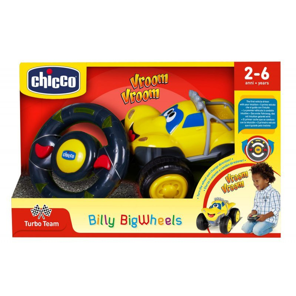 Chicco - Автомобиль Билли Йеллоу с дистанционным управлением 617590