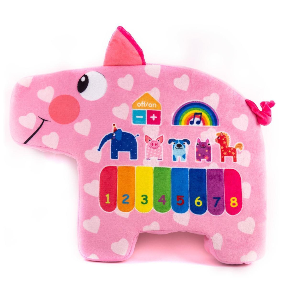 Игрушка Деревяшки Поросенок Хрю музыкальная