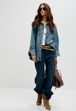 Джинсовая рубашка