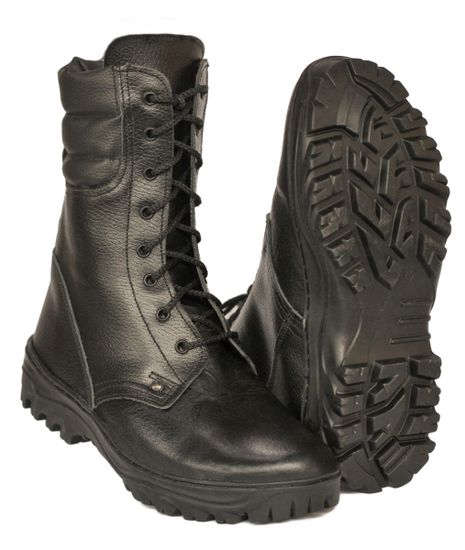 Ботинки "Ратник-Зима" нат.мех, резина (берцы)