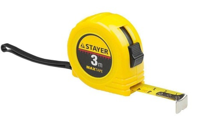 Рулетка STAYER+ACT  3м