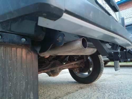 Фаркоп под квадрат для на а.м. Нива 2121 Легенд, , Бизон.FA 0460-E