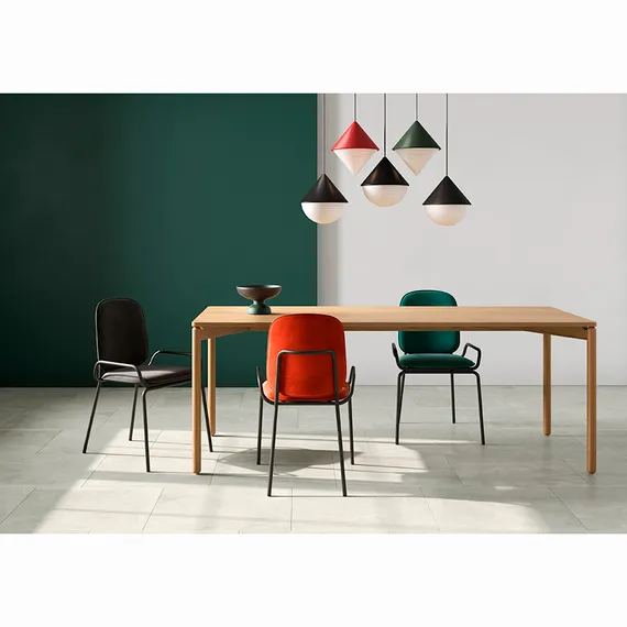 Стол обеденный saga, 85х200 см, ясень