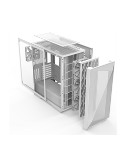 Корпус ZALMAN Z9 Iceberg MS, EATX, WHITE, WINDOW, 4x3.5", 5x2.5", 2xUSB2.0, 2xUSB3.0, 1xUSB 3.1 Gen2 Type-C, FRONT 3x140mm ARGB, REAR 1x140mm ARGB